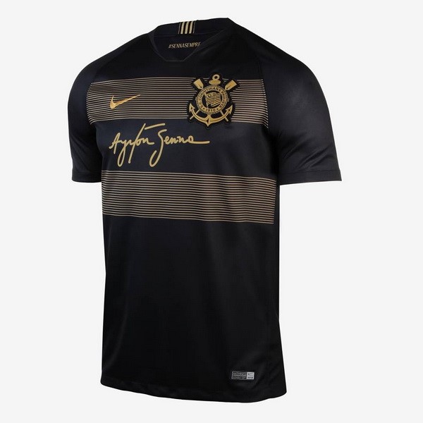 Camiseta Corinthians Paulista 3ª 2018-2019 Negro